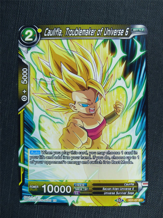 Caulifla Troublemaker of Universe 6 - Dragon Ball Super Cards #45G