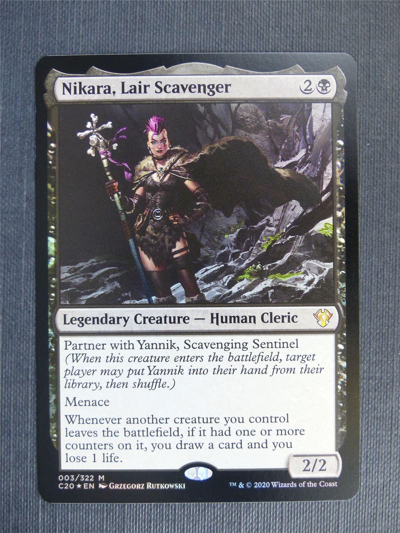 Nikara Lair Scavenger Foil - C20 - Mtg Card