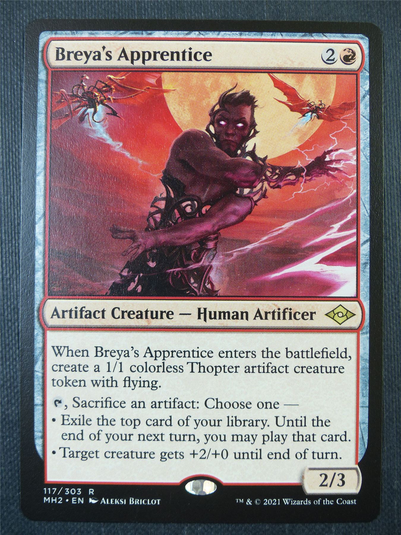 Breya's Apprentice - Mtg Card #97P