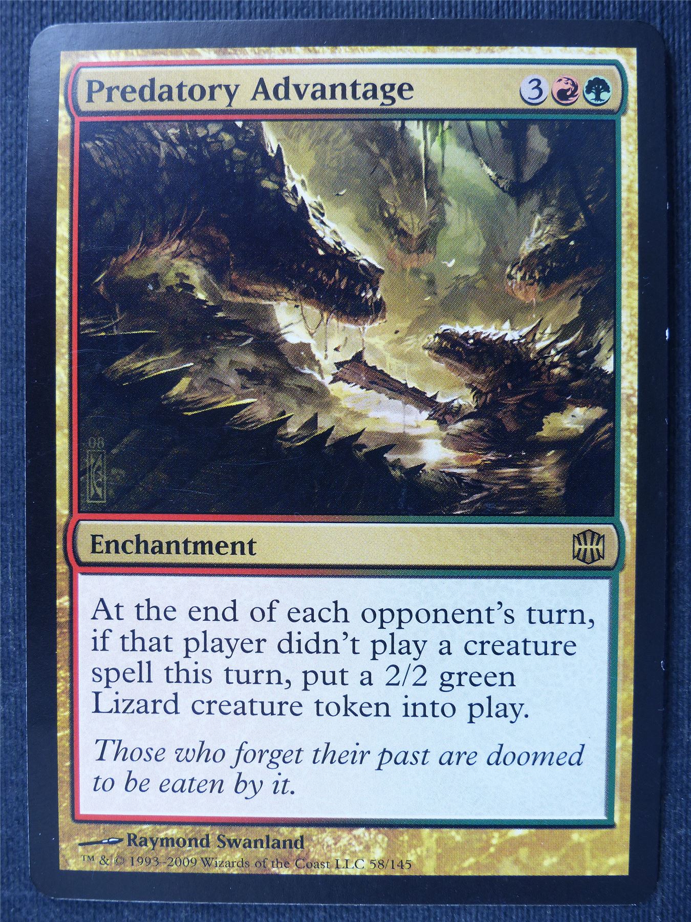 Predatory Advantage - Mtg Magic Cards #2W5