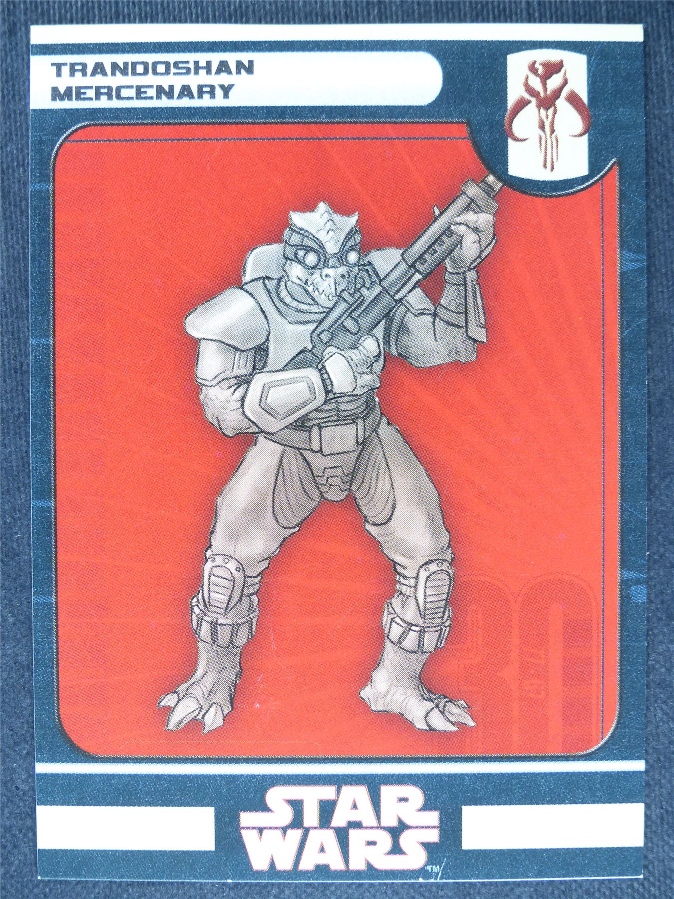 Trandoshan Mercenary - Star Wars Miniatures Spare Cards #5U