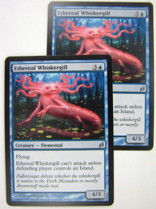 MTG Magic Cards: ETHEREAL WHISKERGILL x2 # 8F44