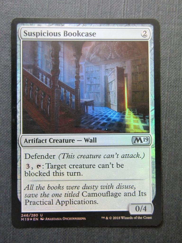 Suspicious Bookcase Foil - Mtg Magic Cards #BY