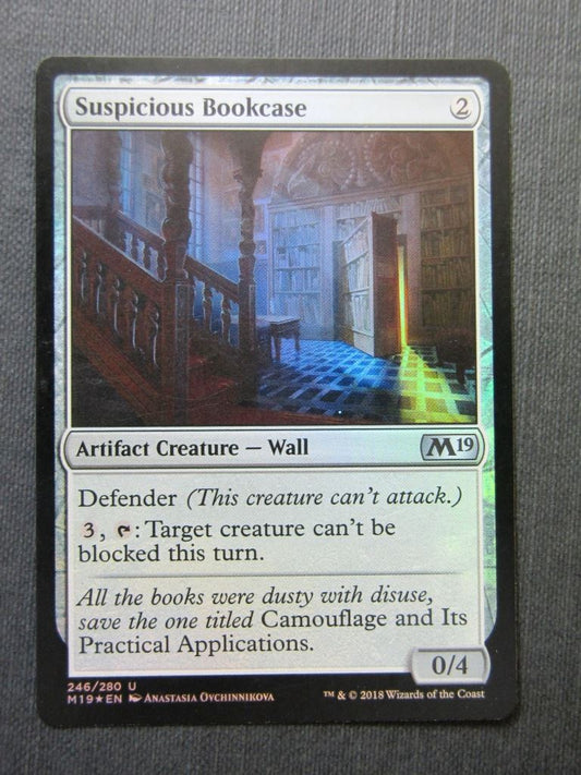 Suspicious Bookcase Foil - Mtg Magic Cards #BY