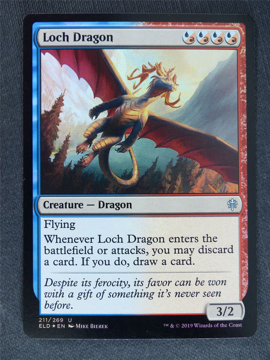 Loch Dragon Foil - Mtg Mgic Cards #TI