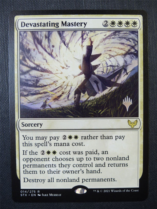 Devastating Mastery promo stamped - Mtg Card #8CY