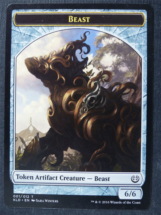 Beast Token - Mtg Card #41D