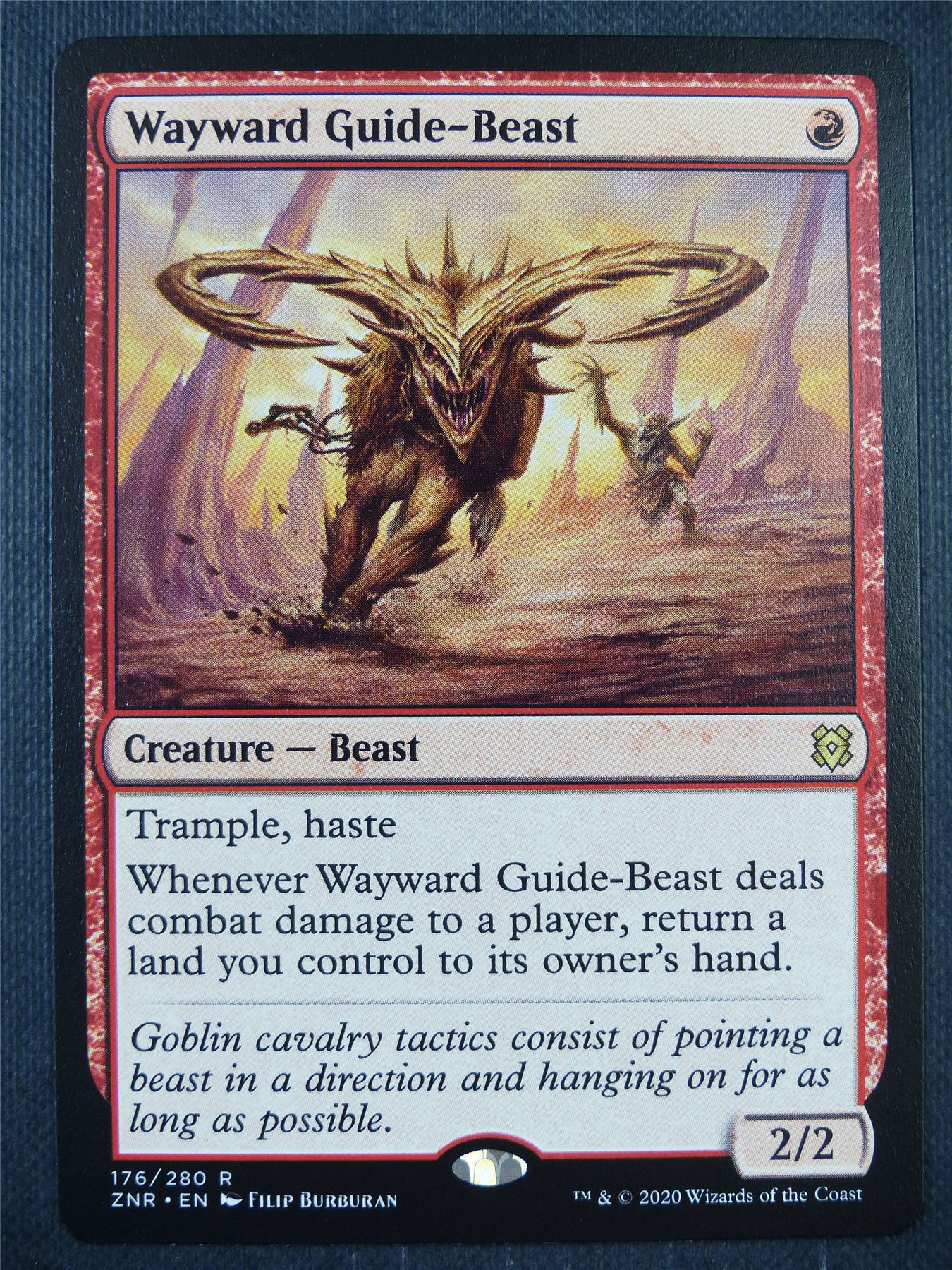 Wayward Guide-Beast - Mtg Card #8U3