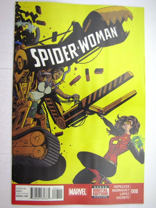 Marvel Comics: SPIDER-WOMAN #8 AUGUST 2015 # 29I89