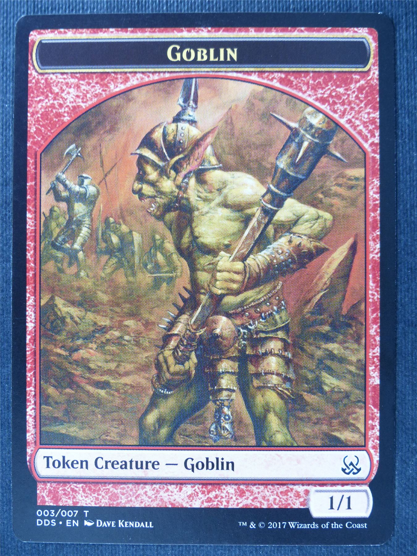 Goblin Token - Mtg Card #1W0