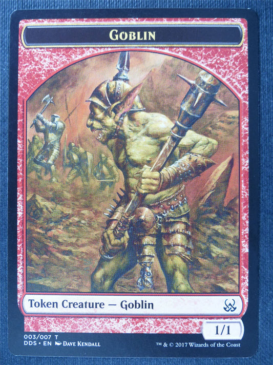 Goblin Token - Mtg Card #1W0