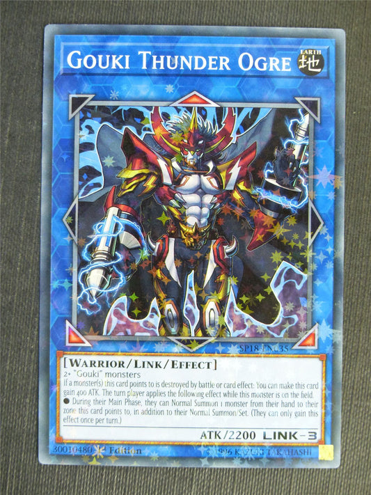 Gouki Thunder Ogre SP18 Star Rare - 1st ed - Yugioh Cards #29E