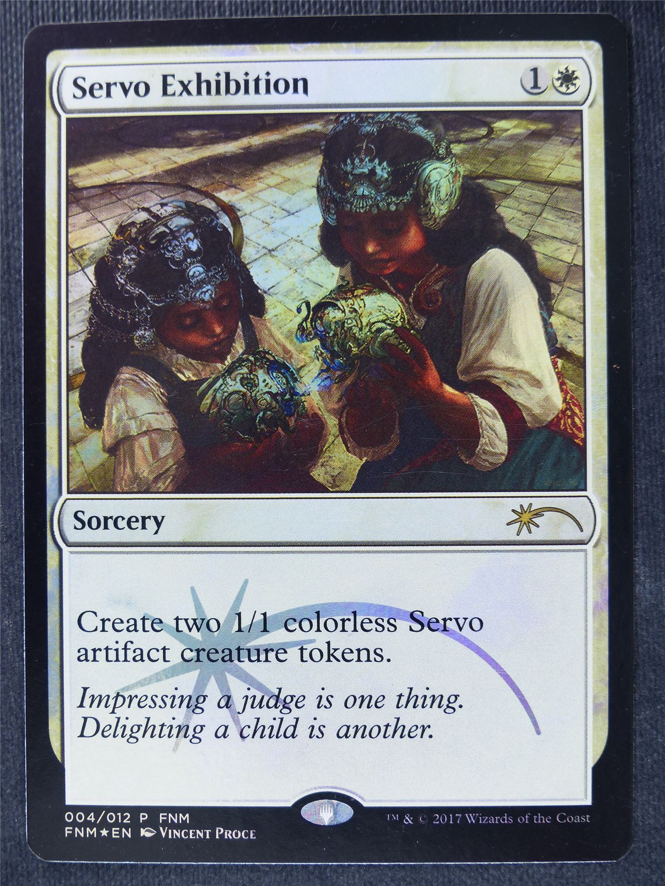 Servo Exhibition Promo Foil - Mtg Magic Cards #1YD