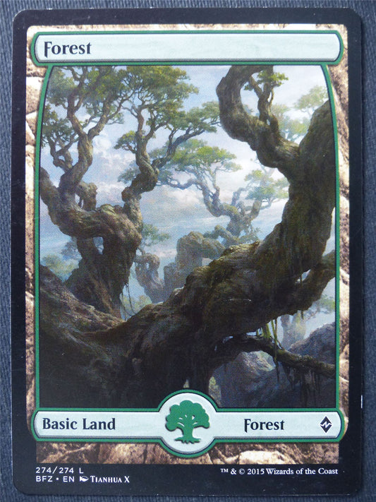 Forest Full Art 274/274 - Mtg Magic Cards #D5