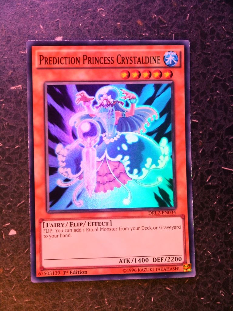 Yugioh Cards: PREDICTION PRINCESS CRYSTALDINE DRL2  SUPER  RARE # H66