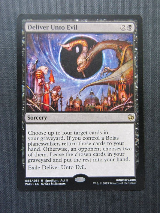 Deliver Unto Evil - Mtg Magic Cards # 8C20