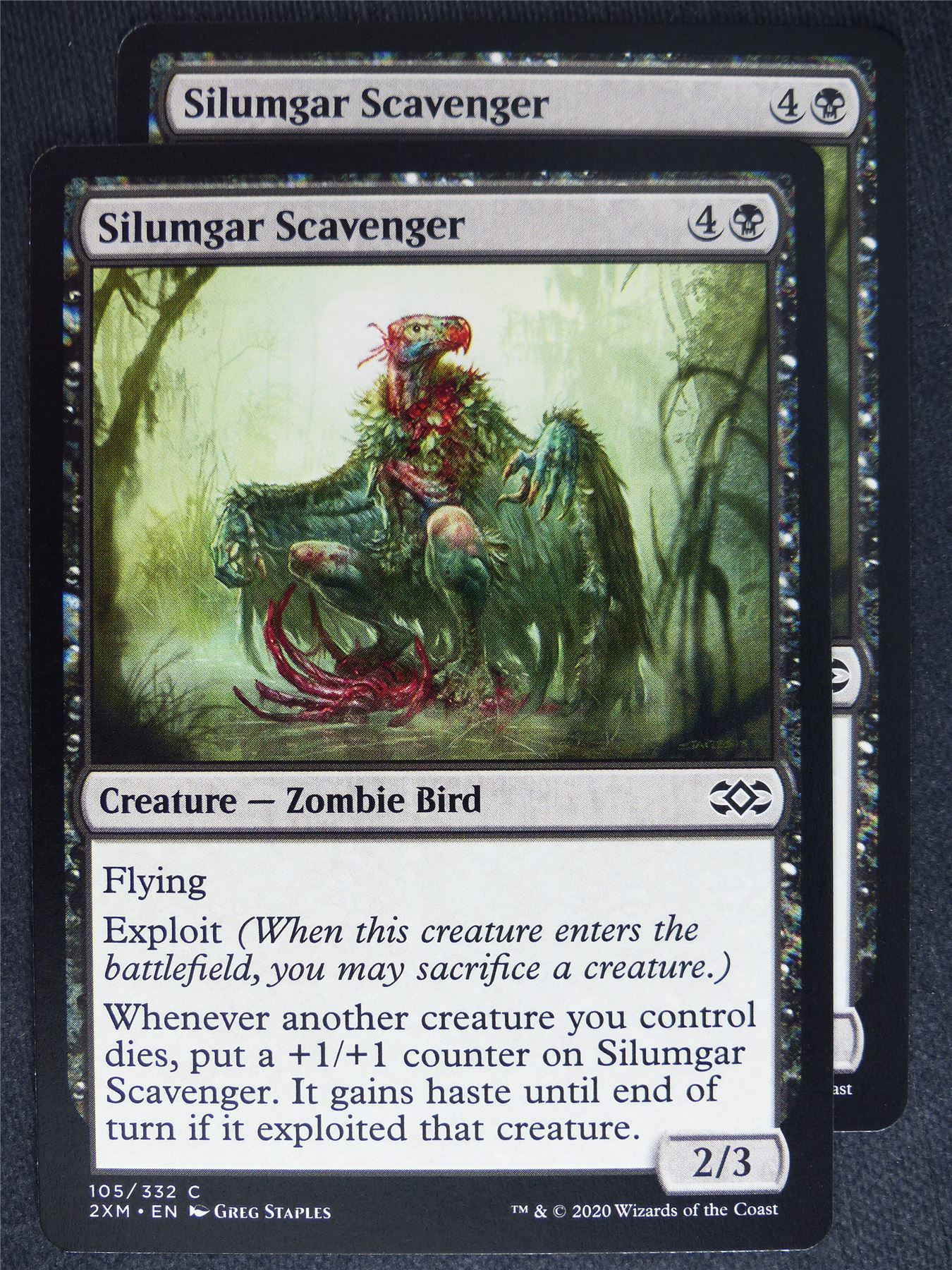 Silumgar Scavenger x2 - Double Masters - Mtg Magic Cards #6Y