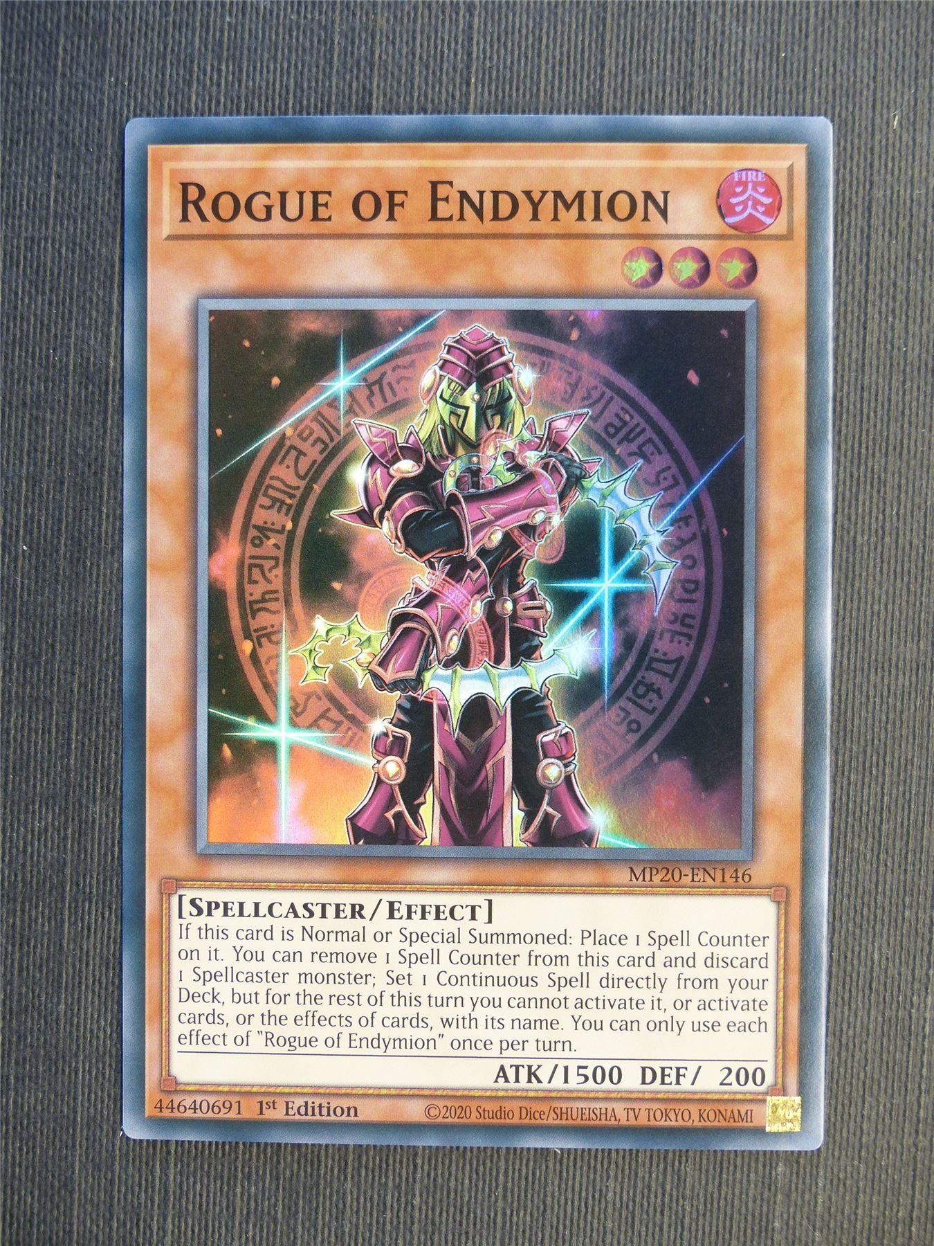 Rogue of Endymion MP20 Super Rare - 1st ed - Yugioh Cards #67Q