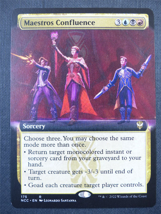 Maestros Confluence Extended Art - Mtg Card #3KW