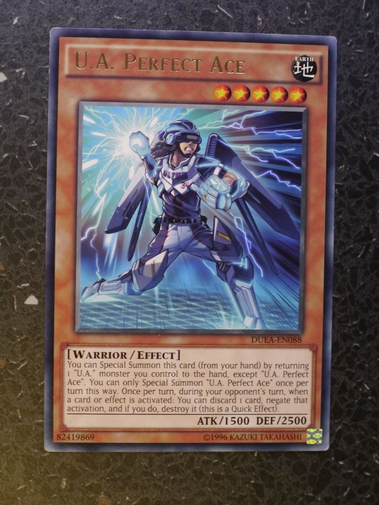 Yugioh Cards: U.A. PERFECT ACE DUEA RARE # 3G55