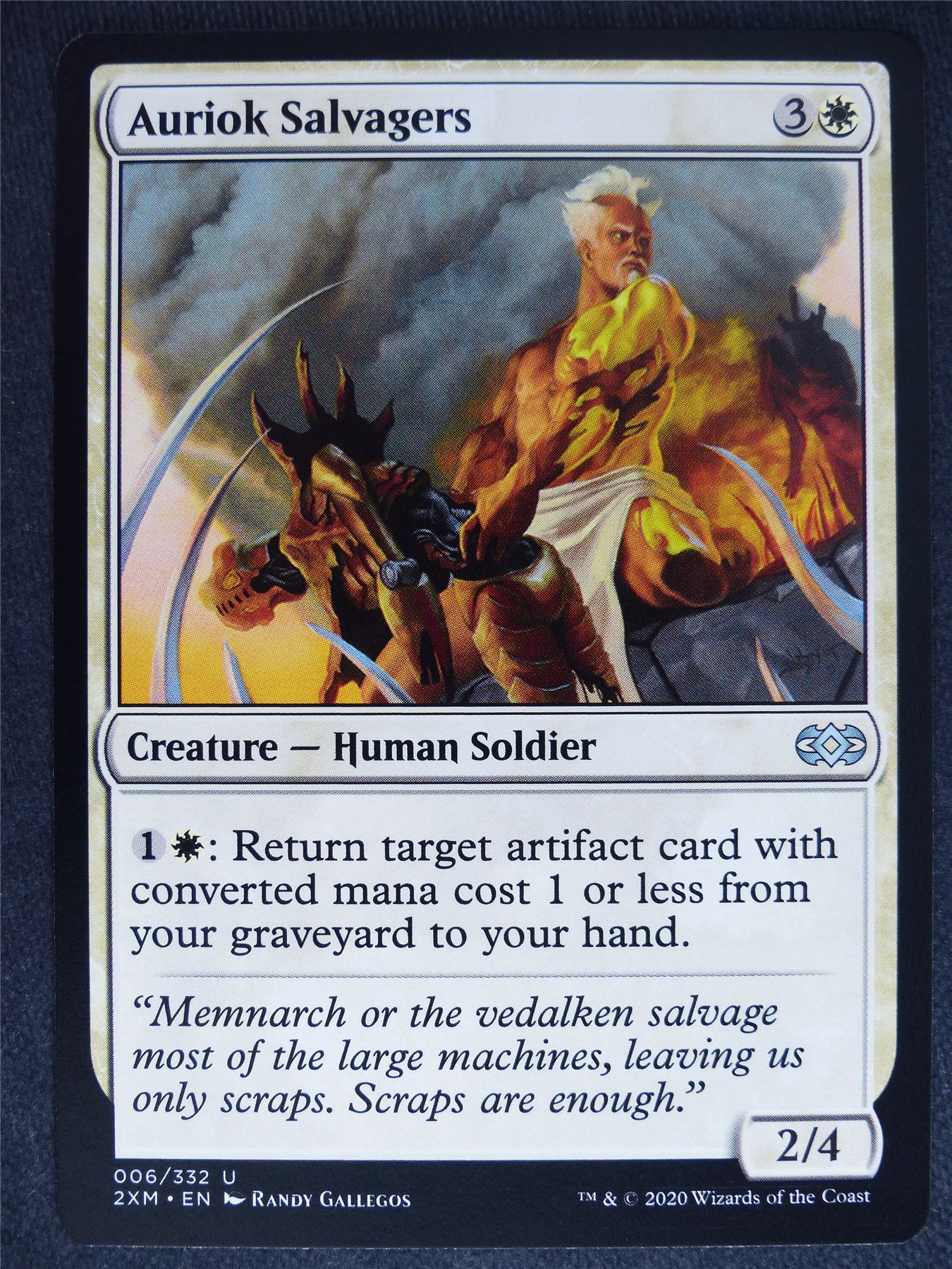 Auriok Salvagers - Double Masters - Mtg Magic Cards #5G