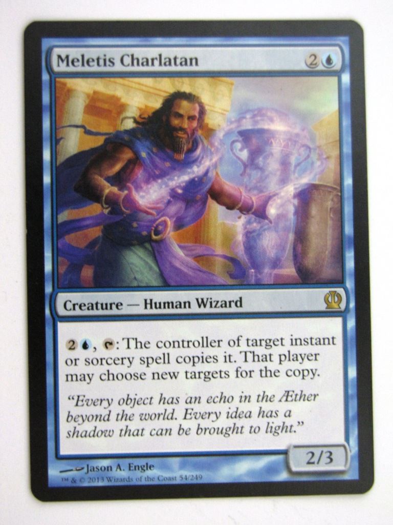 MTG Magic Played Cards: MELETIS CHARLATAN # 31E20