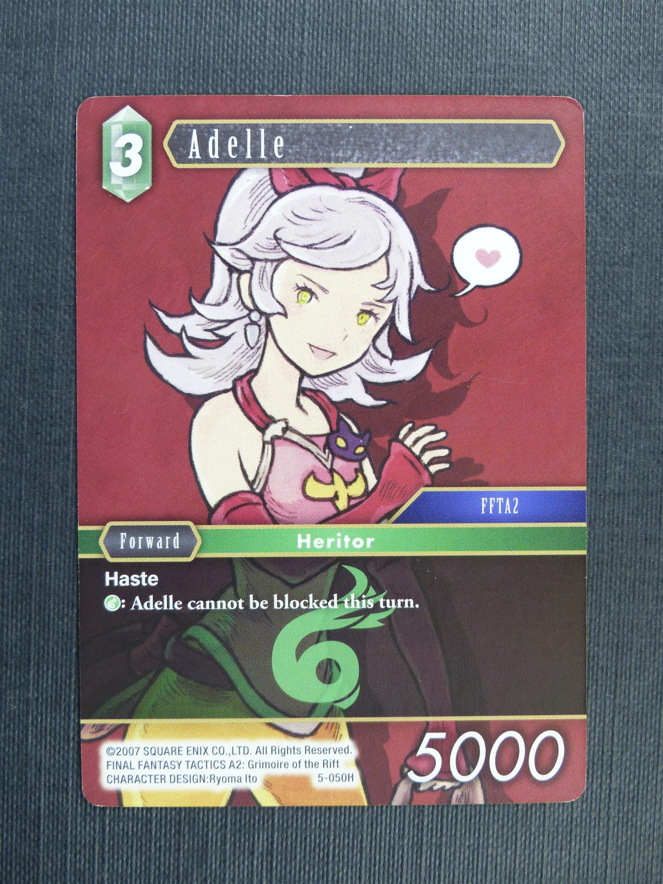 Adelle 5-050H - Final Fantasy Cards #2HM