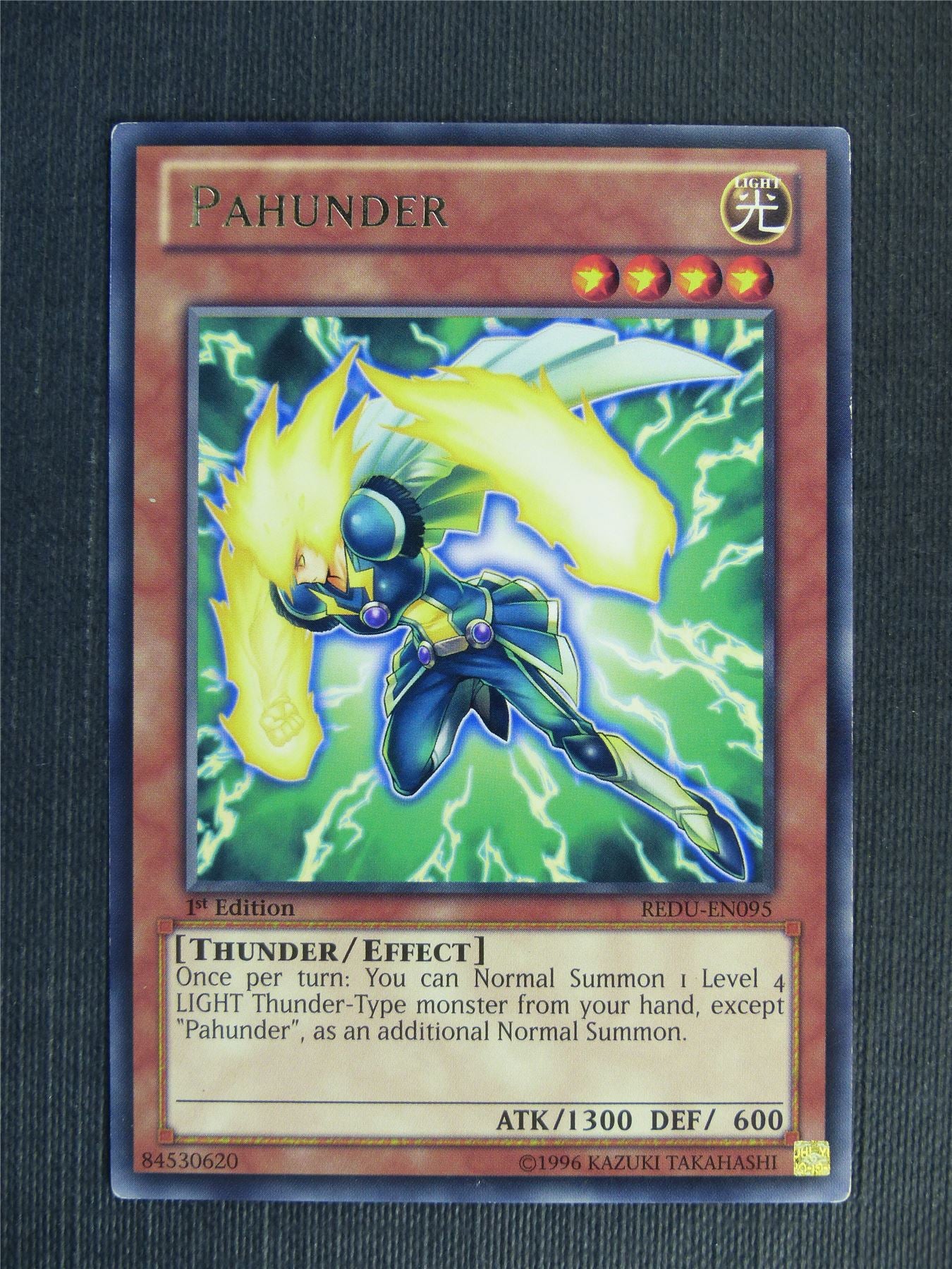 Pahunder REDU Rare - 1st ed - Yugioh Cards #148