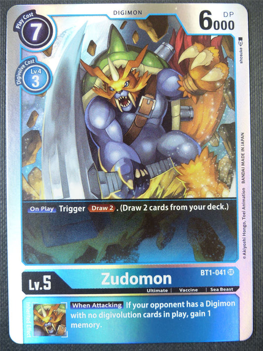 Zudomon BT1-041 SR - Digimon Card #86C