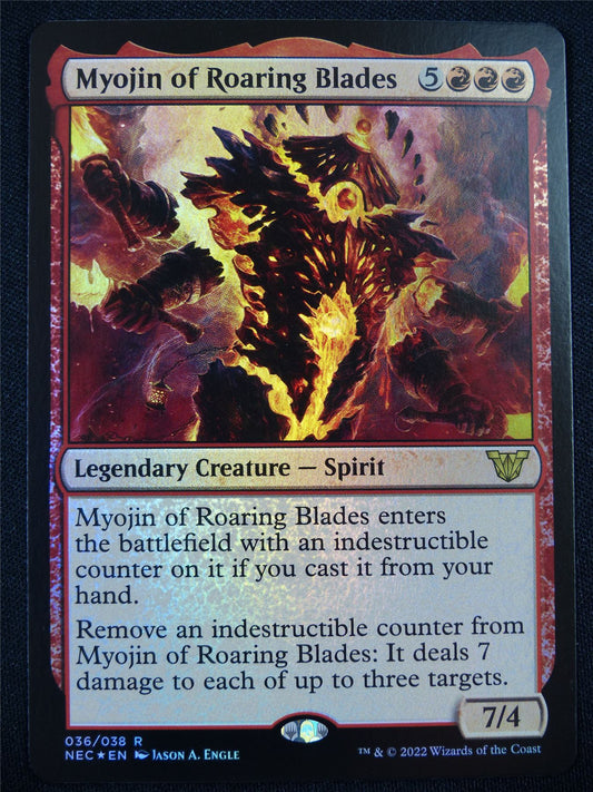Myojin of Roaring Blades Foil - Mtg Card #L1