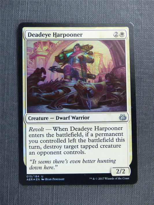 Deadeye Harpooner Foil - Mtg Magic Cards #54G