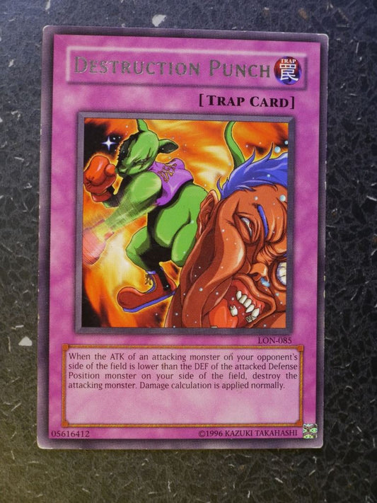 Yugioh Cards: DESTRUCTION PUNCH LON SUPER RARE # 4A69