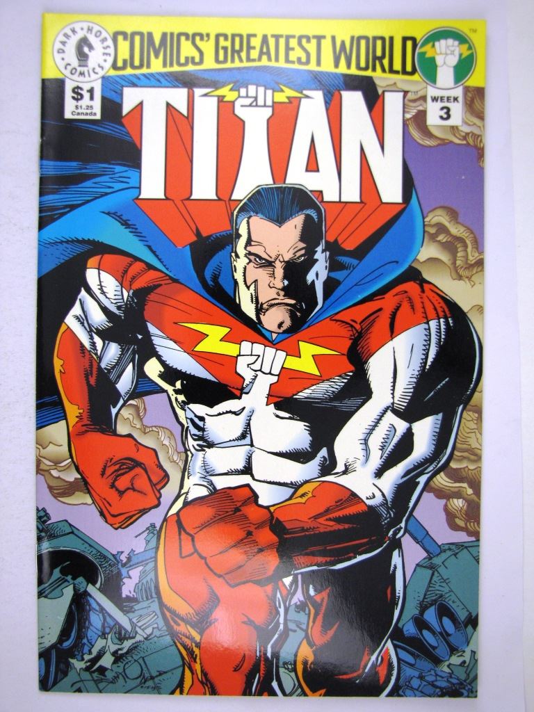 Dark Horse Comics: TITAN JULY 1993 # 21E91