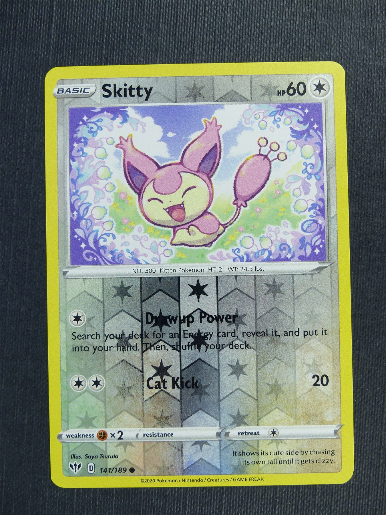 Skitty 141/189  Reverse Holo - DAA - Pokemon Card #3BK