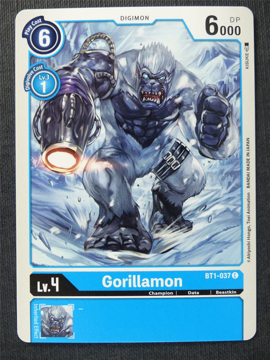 Gorillamon BT1-037 C - Digimon Cards #SP