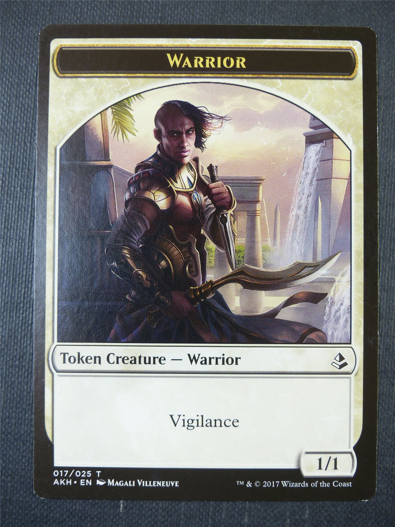 Warrior Token - Mtg Card #10D