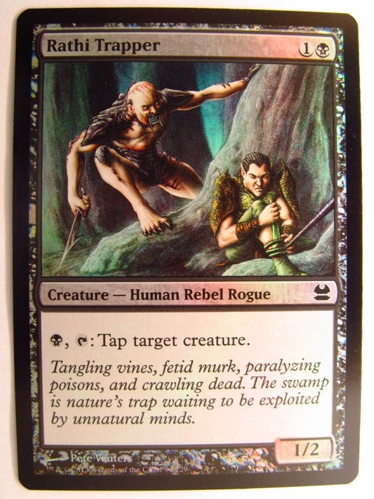 MTG magic the gathering CCG: RATHI TRAPPER FOIL: MODERN MASTERS