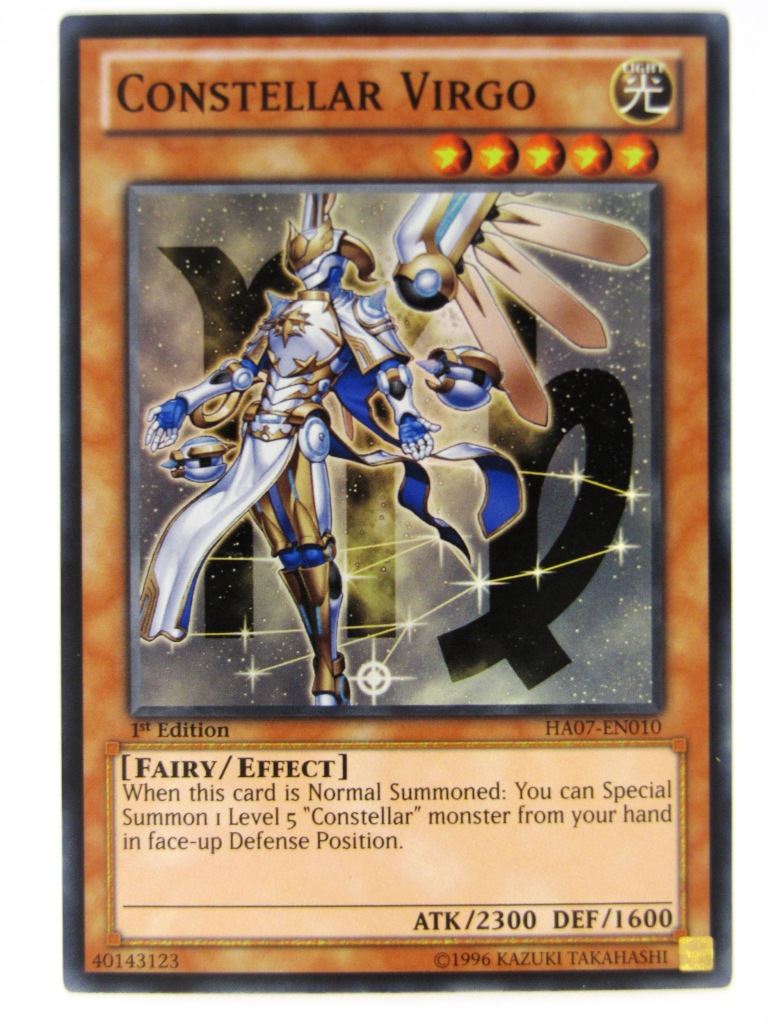 Yugioh Cards: CONSTELLAR VIRGO HA07 SUPER RARE # 21F66