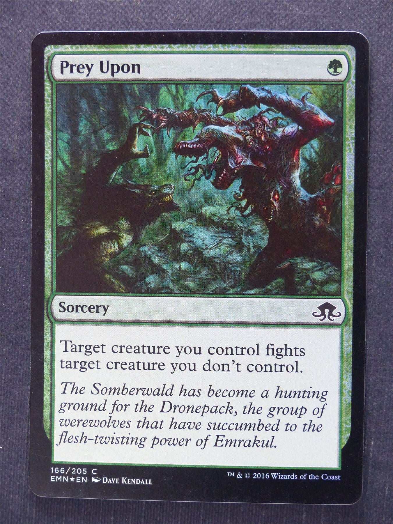 Prey Upon Foil - Mtg Magic Cards #NM