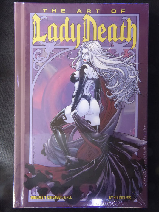 The Art Of Lady Death - Volume 1 - Chicago Signed - Graphic Hardback #A6