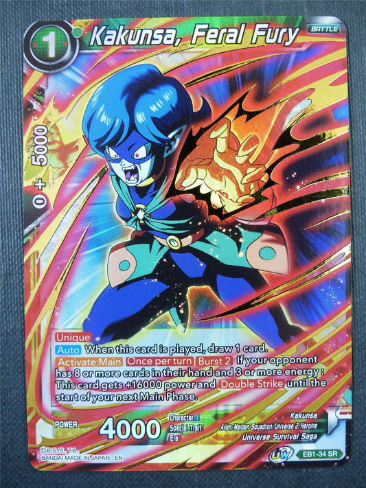 Kakunsa Feral Fury SR - Dragon Ball Super Card #5AD