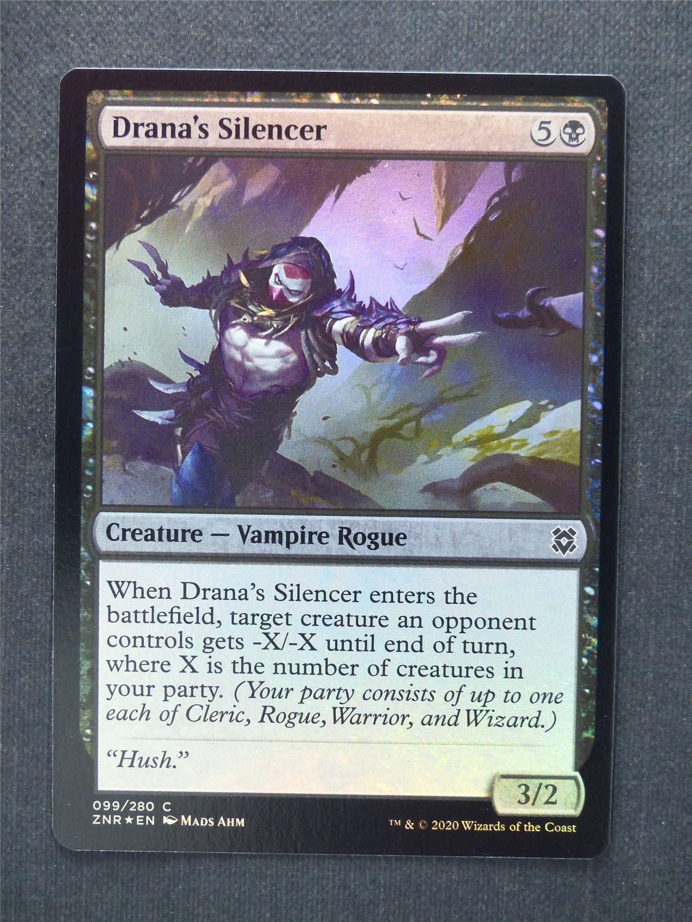 Drana's Silencer Foil - Mtg Magic Cards #NG