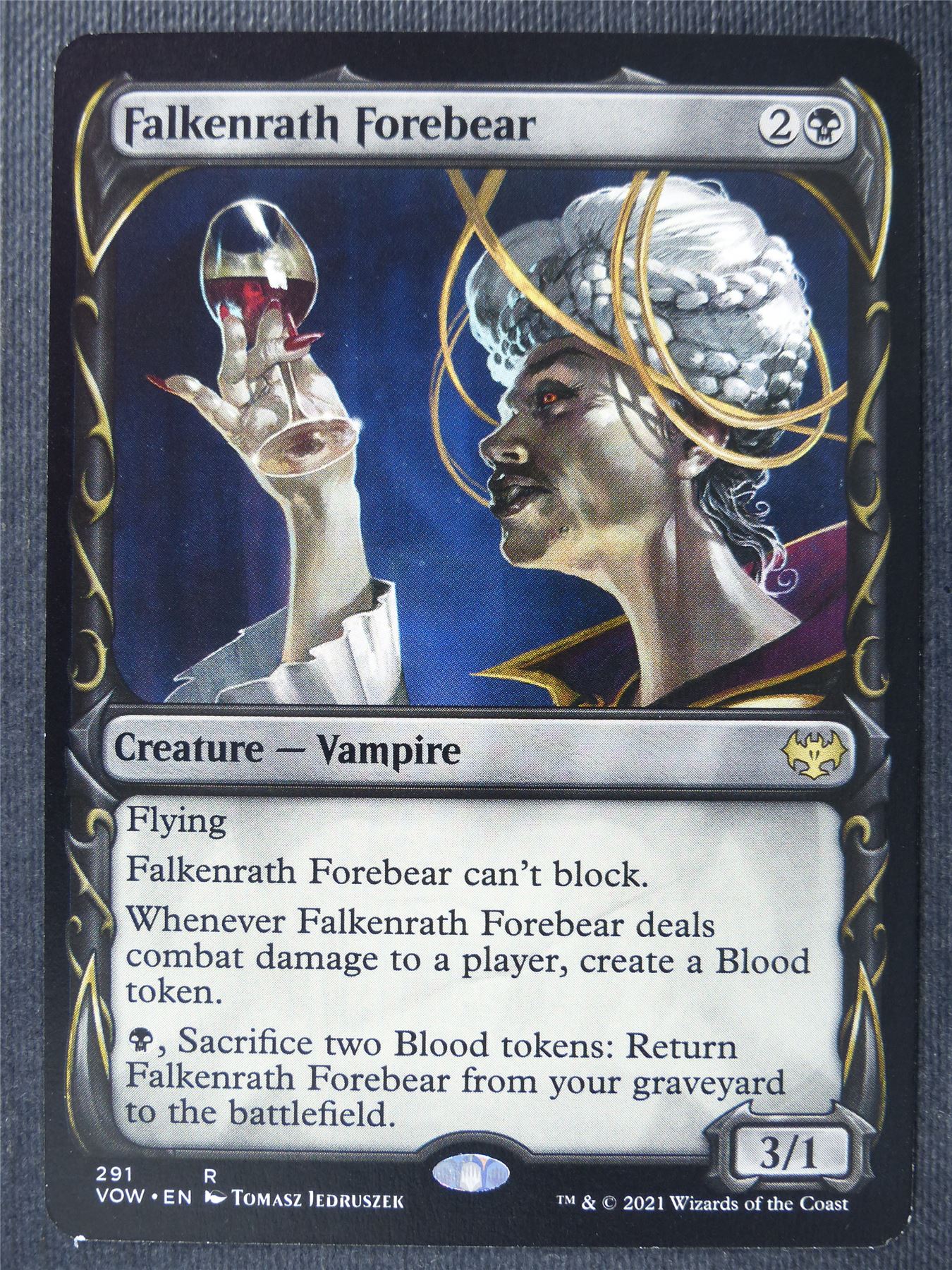 Falkenrath Forebear Fang Frame - Crimson Vow - Mtg Card #2EV