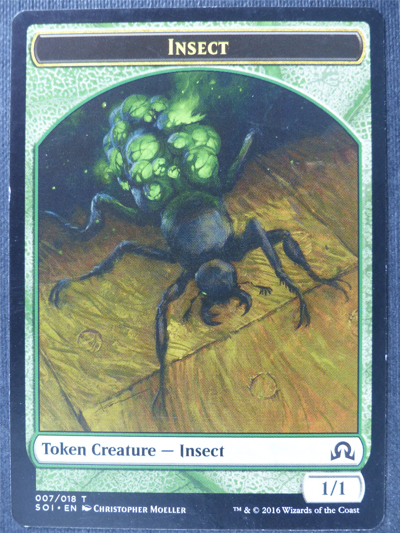 Insect Token - Mtg Card #3U0
