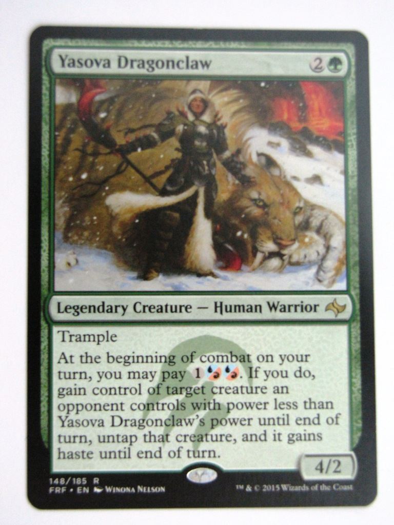 MTG Magic Cards: YASOVA DRAGONCLAW # 36H57