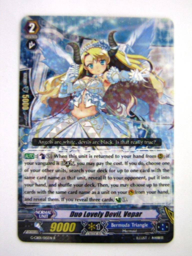 Vanguard Cards: DUO LOVELY DEVIL, VEPAR G-CB01 R # 2J87