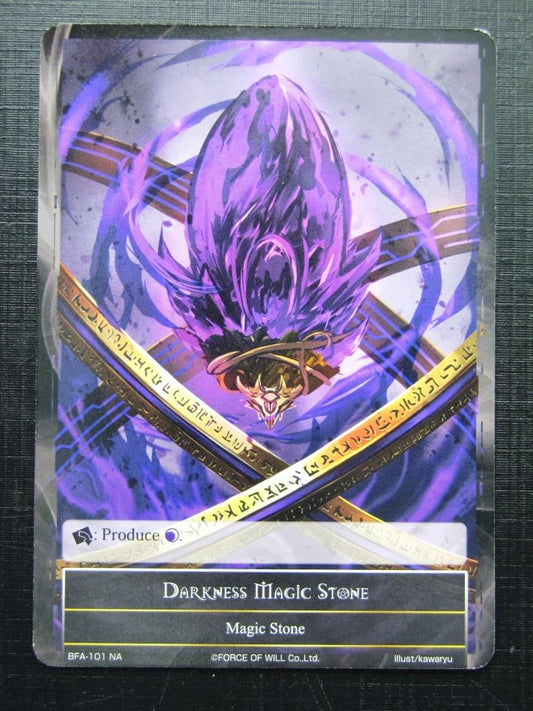 Force of Will Cards: DARKNESS MAGIC STONE BFA NA # 24F3
