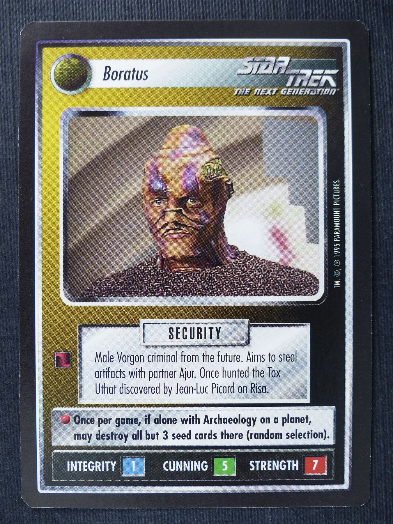 Boratus - NG - Star Trek Cards #15Y