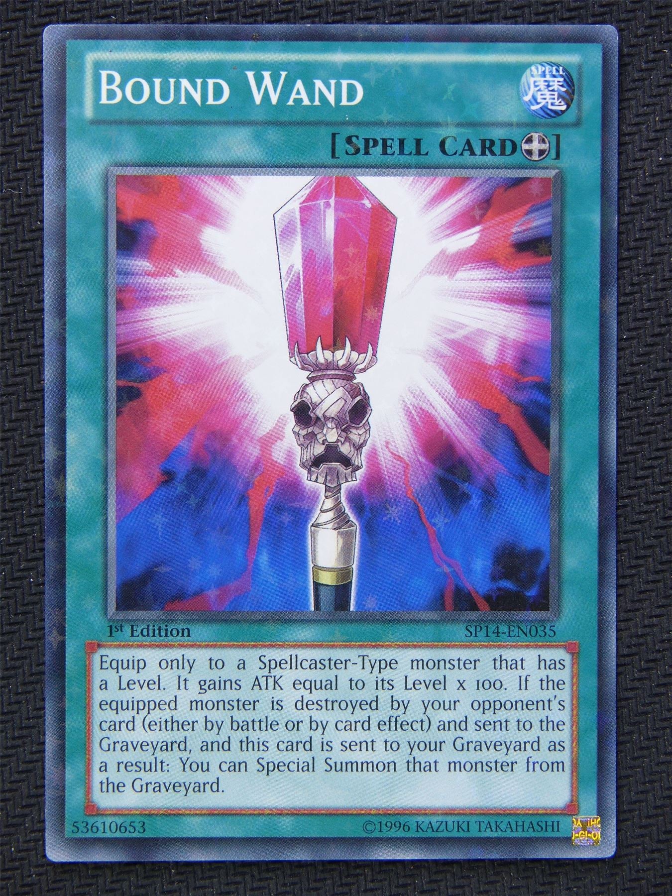 Bound Wand SP14 - Starfoil Rare - Yugioh Card #62E