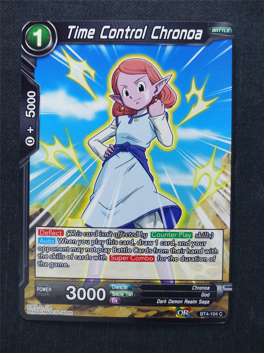 Time Control Chronoa - Dragon Ball Super Cards #HR
